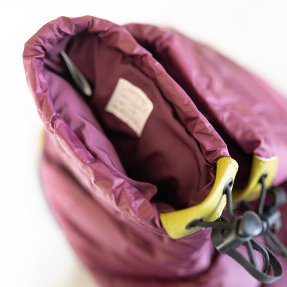 The North Face Women’s Nuptse Apres boysenberry Puffer Boots Size 8 New - Picture 5 of 7